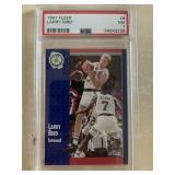 1991 Fleer Basketbal #8 Larry Bird Card