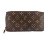 Louis Vuitton Monogram Long Zip Wallet