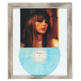 Autographed Taylor Swift Custom Framed Vinyl