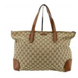 Gucci Sherry Line Canvas Tote Bag