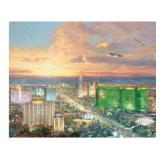 Viva Las Vegas Art Print by Thomas Kinkade