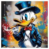 Ducking Hangover Hand Signed by Charis