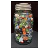 Quart Atlas Jar Marbles