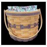 6.5 x 8.5 Double Lined Longaberger Basket