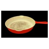 GRISWOLD #8 Red Enamel Skillet