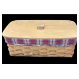 Lined Longaberger Basket 5 x 13 ï¿½