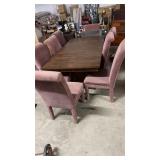 Estate Dining Table wï¿½ Leaf & 8 Chairs