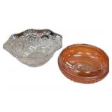 Crystal Bowl & Carnival Bowl