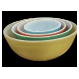 Pyrex Primary Colors Mixing Bowl Set