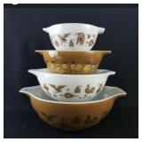 Pyrex 4 Pc Mixing Bowl