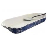 Vintage Blue & White Splatter ware  Granite Pan &