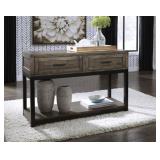 Ashley Johurst Sofa/Console Table