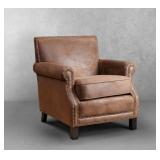 Chloe Antique Brown Club Chair