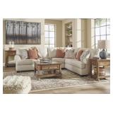 Ashley 192 Amici Linen 3 pc Designer Sectional