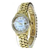 18kt Gold Rolex Oyster Perpetual Lady Datejust 26