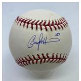 Autographed Corey Patterson Cubs OML Baseball