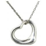 Tiffany & Co. Open Heart Necklace