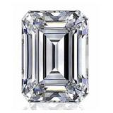 Emerald Cut 6.00 Carat VS2 Lab Diamond