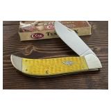 Case XX 6172 Yellow Clasp Pocket Knife