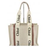 Chloe Tan & Brown Tote Handbag