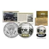 WWII* D-Day Normandy Landings JFK Coin