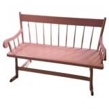 Primitive Look Bench Rocker