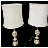 Pair Vintage Lamps