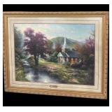 36 x 44 ï¿½ Framed Thomas Kincaid