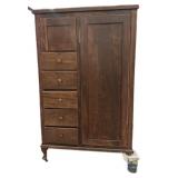 Antique Wardrobe (Leg Off)