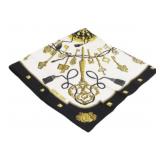 Hermes Gold Keys Scarf