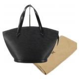 Louis Vuitton Saint-Jacques Black Handbag