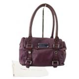 Marc Jacobs Purple Leather Handbag