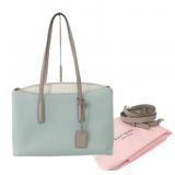 Kate Spade Teal & Cream 2-Way Handbag