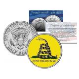 Gadsden America Flag JFK Coin