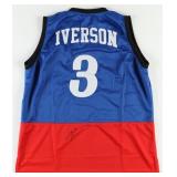 Autographed Allen Iverson Jersey