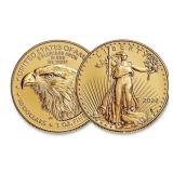 2022 American Eagle $50.00 One Ounce Gold Coin