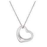 Tiffany & Co. Elsa Peretti Open Heart Necklace