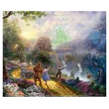 Dorothy Discovers The Emerald City by Kinkade