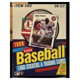 1988 Fleer Baseball Wax Box