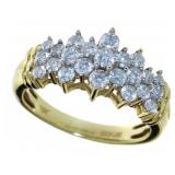 10kt Gold Brilliant 1.00 ct VS Lab Diamond Ring