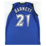 Autographed Kevin Garnett Timberwolves Jersey