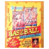 1991 Donruss Baseball Series 1 Sealed Box