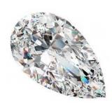 Pear Cut 4.01 Carat Lab Diamond