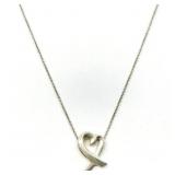 TIFFANY & CO. PICCASSO LOVING HEART NECKLACE