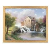 Blessings of Summer Gold Framed by Thomas Kinkade