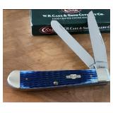 Case XX 6254 Blue Trapper Pocket Knife