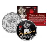 Muhammad Ali Liston Knockout JFK Coin