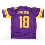 Autographed Justin Jefferson Jersey