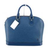 Louis Vuitton Alma Toledo Blue Handbag