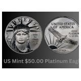 $50.00 American Platinum Eagle Coin